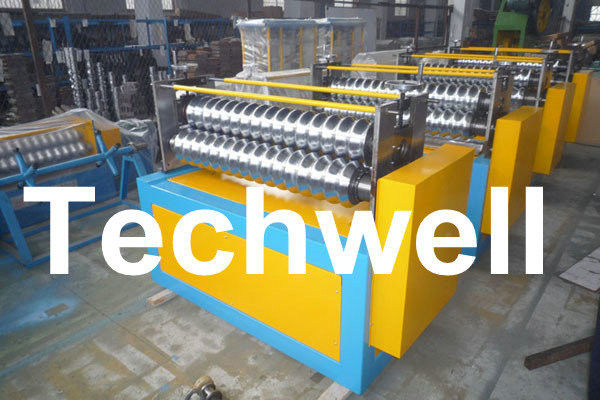 11KW δύναμη μηχανών/έλεγχος τρία PLC κάμπτοντας μηχανή κυλίνδρων ζαρωμένα στα καμπύλη φύλλα